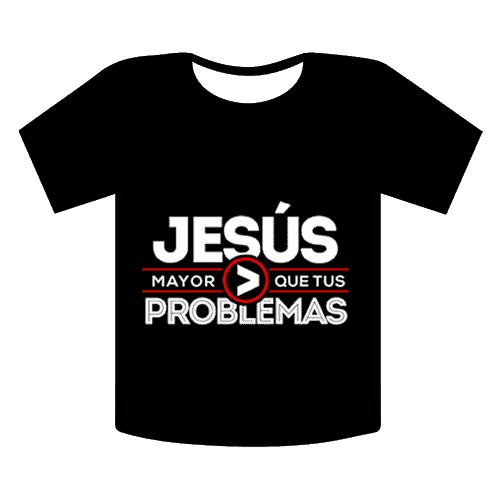 Jesus Mayor Que Tus Problemas Tee | Roger Hernandez
