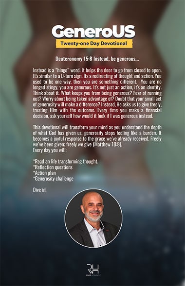 GeneroUS: 21-day Devotional & Pastor Resources - Image 3